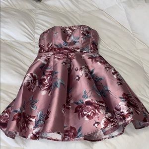 Strapless Formal Dress